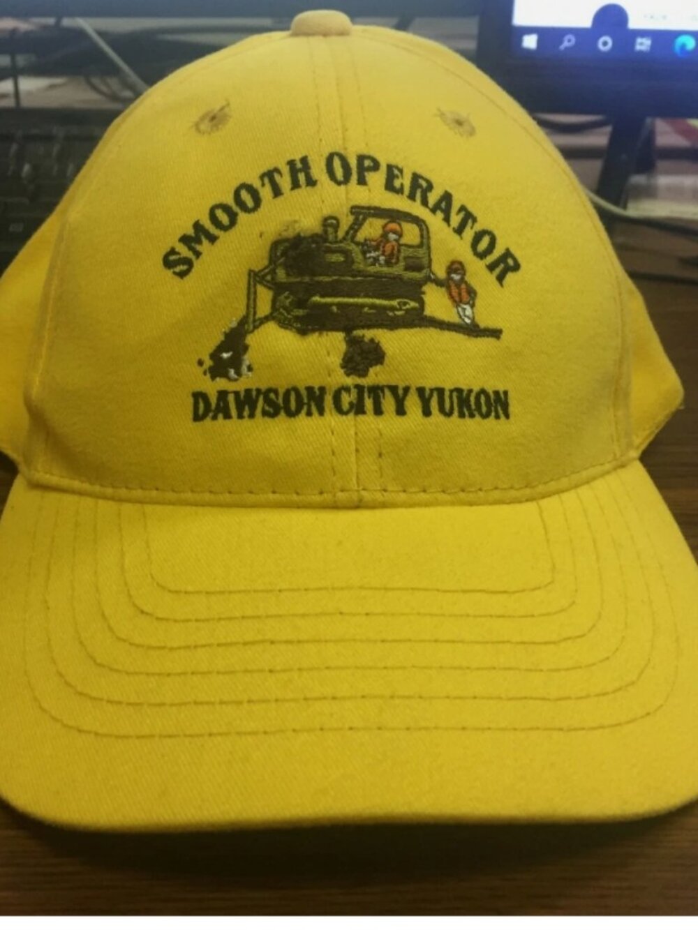 Vintage Smooth Operator Dawson City Yukon Gold Bottom Placer Mine Baseball Cap